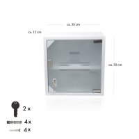 Medicine Cabinet First Aid Cabinet Medicine Cabinet Home Pharmacy Wall Cabinet