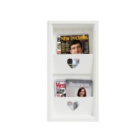 Newspaper rack Newspaper holder Heart Magazines Wall newspaper holder HA-001ZH