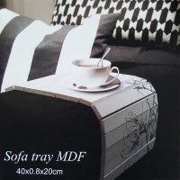 Sofa Tray MDF Flexible tray tray Storage Armrests Sofa Couch storage
