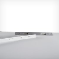 DRULINE Türspiegel - Wandspiegel - Spiegel - Dekospiegel - Flurspiegel - Kunststoff  - B/H ca. 34x94 cm (Spiegelfläche ca. 29x89 cm) - mit abnehmbaren Haken - zur Aufhängung an Tür oder Wand